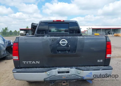 2005 Nissan Titan Xe/Se/Le из США, поврежденный, VIN 1N6BA07B05N539366